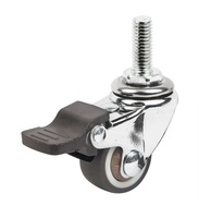 Accessoires de meubles Roulettes pivotantes en caoutchouc TPR de 1 à 3 pouces