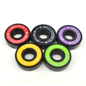 Skateboard Skateboard Bearings 608 Wholesale Abec 11 Skateboard Single Row Deep Groove Ball Bearing 608