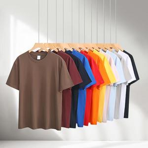 T-shirt unisexe décontracté de haute qualité 220 g/m² pour hommes, impression sérigraphique personnalisée, 100 % coton, t-shirt vierge pour hommes – Grande Vente - Product Image 3