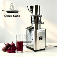 Commerciële 1200W/1500W volledig roestvrijstalen multifunctionele automatische fruitpers voor bieten/kale/tijgernoten