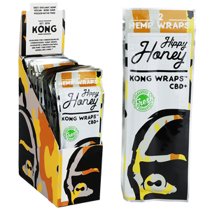 KONG WRAPS Natural Hemp Wrap (Wedding Cake), Green 2 tablets + 1 packaging <b>tool</b>, 1 contains 25 <b>bags</b>.smoking accessories - Product Image 6