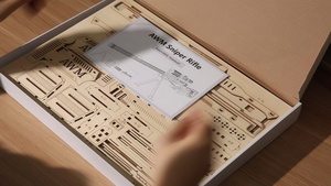 ปืนไม้รุ่นเทอร์มิเนเตอร์ <span class=keywords><strong>M870</strong></span> ประกอบเอง ของเล่นปืนไม้ 3 มิติ สำหรับเด็กผู้ชายอายุ 14 ปีขึ้นไป พร้อมบริการดรอปชิปปิ้ง - Product Image 4