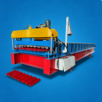 Machine de formage à froid de panneaux de toiture sans soudure de type Bemo pour bâtiments à grande portée