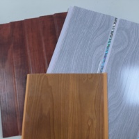 Panneaux muraux de Guyane, salle de bain, imperméables, plafond en PVC, languette et rainure, décoratifs, intérieurs, plafond en PVC