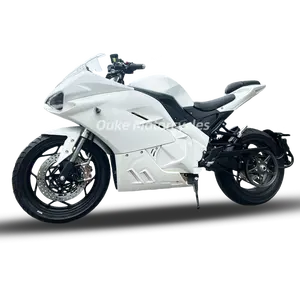 ミッドマウントの強力なモーター8000ワットの高速運転電動バイクレース