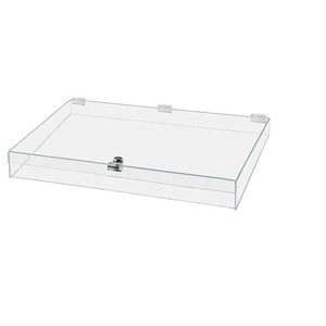 صناديق عرض بلاستيكية أكريليك من فانغهوا لطاولات المعارض التجارية لعرض البطاقات مع قفل - Product Image 5