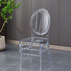 2024 nouveau Design empilable en plastique Lucent <span class=keywords><strong>chaises</strong></span> résine cristal clair <span class=keywords><strong>chaises</strong></span> <span class=keywords><strong>transparentes</strong></span> pour hôtel Banquet <span class=keywords><strong>de</strong></span> mariage - Product Image 5