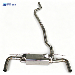 Sistema de Escape Catback Valvetronic de Alto Flujo y Rendimiento para BMW 730 730i 740 740i G11 G12 B48 B58 2.0T 3.0L 304 SS Pulido - Product Image 3