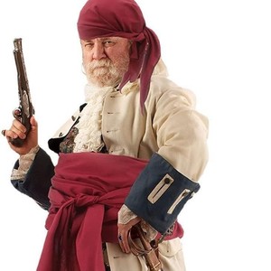 Chapeau, foulard et ceinture de costume de <span class=keywords><strong>pirate</strong></span> pour cosplay, style médiéval, Renaissance, vintage, pirates, femmes, hommes, bandeau, ceinture de taille, Halloween - Product Image 1