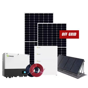 Sistema de paneles solares 5kw 10kw 15kw 5000W Sistema solar fotovoltaico 5kw Kit de energía solar en sistema de energía solar de red híbrida - Product Image 4