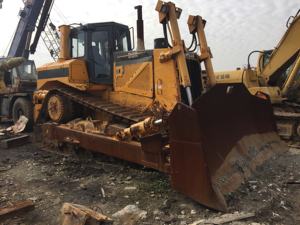 El mejor precio para la excavadora sobre orugas grande Caterpillar D8R usada en buenas condiciones Motor Kubota con componentes de cojinete de motor central - Product Image 5