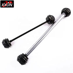 XXUN moto roue curseurs avant arrière protecteur essieu fourche Crash pour Kawasaki <span class=keywords><strong>Z800</strong></span> Z 800 2013 2014 2015 - Product Image 1