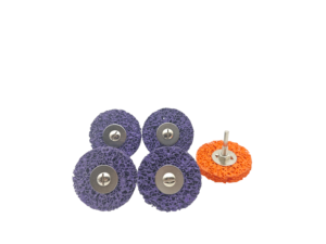 3 inch Dải & sạch đĩa cam Dải đĩa với trục cho máy mài góc sạch sẽ và loại bỏ sơn lớp phủ gỉ - Product Image 3