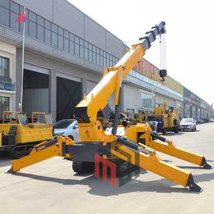 Ease Transport Spider Crane Precision Convenience Operate <span class=keywords><strong>Mini</strong></span> Crawler Crane para empresas de <span class=keywords><strong>alquiler</strong></span> Contratistas móviles - Product Image 6
