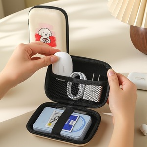 Cartoon <b>Storage</b> Bag Rectangle Portable Data Cable Organizer Protective Case for Digital Accessories - Product Image 2