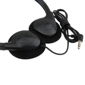 Music Headphones Black Headset Without Mic Stereo Earphones für School Company Gift