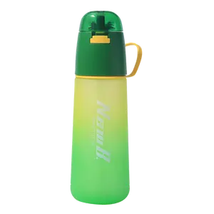 Hot Selling Plastic Drinking Bike Cold Sports Water Bottle Spray Fine Mist for Fitness Gym