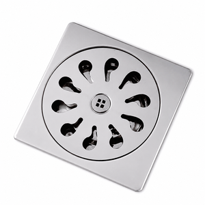 Vente en gros usine – Couvercle de siphon de sol rectangulaire en acier inoxydable 304, <span class=keywords><strong>anti</strong></span>-odeur, attrape-cheveux, au <span class=keywords><strong>meilleur</strong></span> prix - Product Image 1