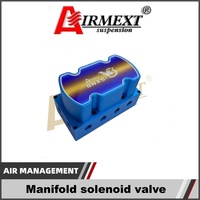 AIRMEXT/SN X5 V3 (BLEU)/système de suspension pneumatique de qualité supérieure, système de contrôle électronique/contrôleur pour tout modèle de voiture