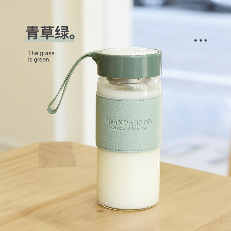 แก้วหุ้มหนัง - สีเขียวหญ้า