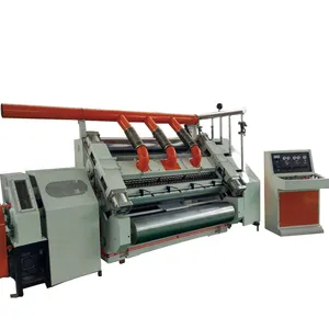 Máquina para fazer papelão, folha de papelão ondulada, caixa de papelão, 3 camadas e 5 camadas, largura de 1600 mm, máquina de face única