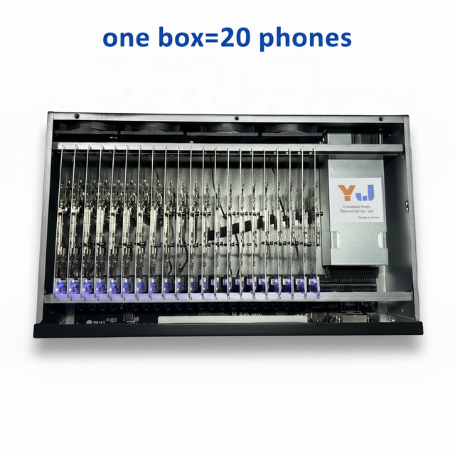 Mobile Phone Motherboard with USB Ethernet Unified Control System RAM ROM From Farm Box with Cooling Fan Support for TikTok
