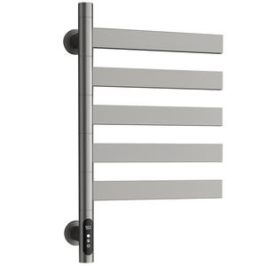 Radiateur électrique gris mat en acier inoxydable séchoir Design vertical ménage <span class=keywords><strong>serviette</strong></span> chauffage caractéristique chauffage pour hôtels - Product Image 1