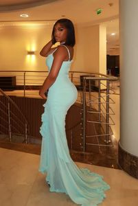 Robe de Soirée Chic 2025 Halter sans Manches Sexy Dentelle Gainante Robe de Soirée Été Élégante Robe de Cocktail Moulante pour Femmes - Product Image 5