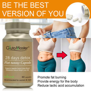 Gluta Master 28 giorni Detox capsula di pancia piatta aiuto naturale per la perdita di peso aiuta a rafforzare il metabolismo capsula di controllo dell'appetito - Product Image 3