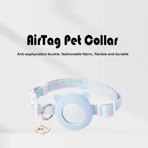 सुरक्षात्मक धारक एयरटैग के साथ ब्रेकआउट सुरक्षा बिल्ली कॉलर-कुत्तों और पालतू जानवरों के लिए संगत (टैग शामिल नहीं) कुत्ते कॉलर - Product Image 6