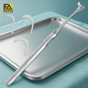 Najmmy Mannerfelt Hooklet Retractor 12x12mm Instrument chirurgical oral à manche solide certifié CE ISO13485 - Product Image 2