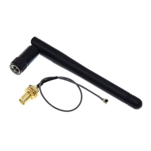 เสาอากาศไวไฟ 2.4GHz 3dBi แบบ 2.4g พร้อมหัวต่อ RP-SMA ตัวผู้ สำหรับเราเตอร์ไร้สาย + สายเชื่อมต่อ PCI U.FL <span class=keywords><strong>IPX</strong></span> ถึง RP ตัวผู้ ยาว 17 ซม. สำหรับ ESP8266 และ ESP32 - Product Image 4
