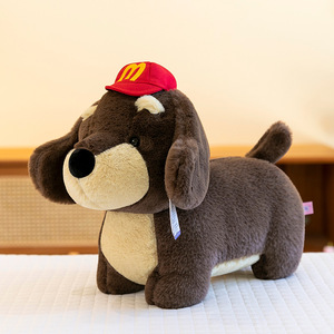 Nouvelle Peluche Chien Teckel Super Douce de Dessin Animé, Poupée en Peluche Adorable pour Décoration d'Intérieur, Vente en Gros - Product Image 3
