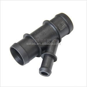 Sakes 1C0121087E อะไหล่รถยนต์ระบบระบายความร้อนด้วยน้ำหล่อ<span class=keywords><strong>เย</strong></span>็นเครื่องยนต์อัตโนมัติข้อต่อท่อน้ำหล่อ<span class=keywords><strong>เย</strong></span>็นสำหรับ VW - Product Image 2