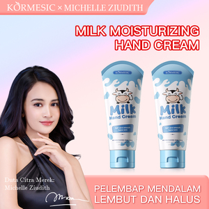 KORMESIC Crema de Manos Hidratante con Leche 60g Certificada por Bpom, Loción Reparadora Hidratante, Piel Suave y Lisa, Etiqueta Privada Personalizada OEM - Product Image 6