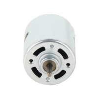 Motor DC Mikro Magnet Permanen Bersikat 12V 20000RPM 49.62W untuk Peralatan Rumah Tangga, Ukuran Dapat Disesuaikan, Langsung dari Pabrik RS530/RS535