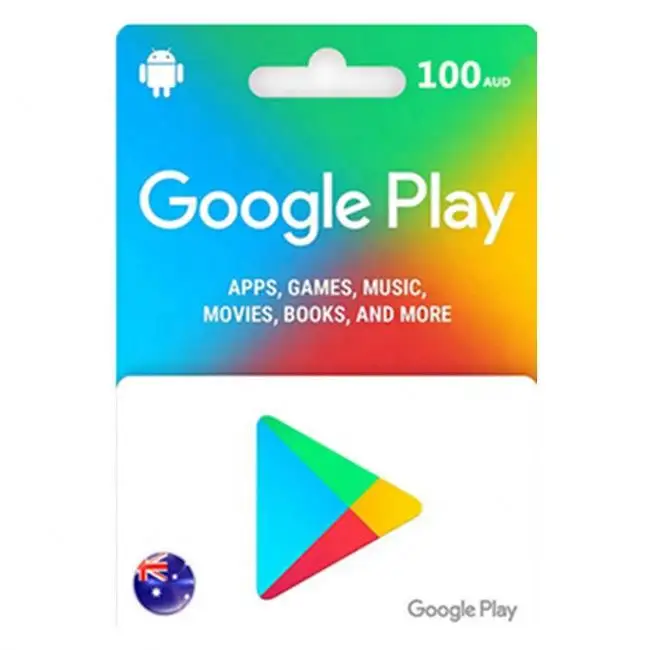 AUS regional Google gift card 100AUD is delivered quickly by email