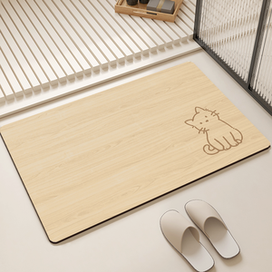 พรมห้องน้ำดูดซับน้ำได้ดีกันลื่นแบบพับเก็บได้ผ้าโพลีเอสเตอร์แห้งเร็วพิมพ์โลโก้ตามสั่ง - Product Image 6