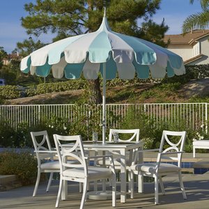 diy patio umbrella base DIY ROLLING UMBRELLA STAND Inspired by @joineryanddesign I saw this and  knew I wanted to try it! We are far from the skilled craftsman they are, so  we made a Semi-Homemade Version. From Target-20x20