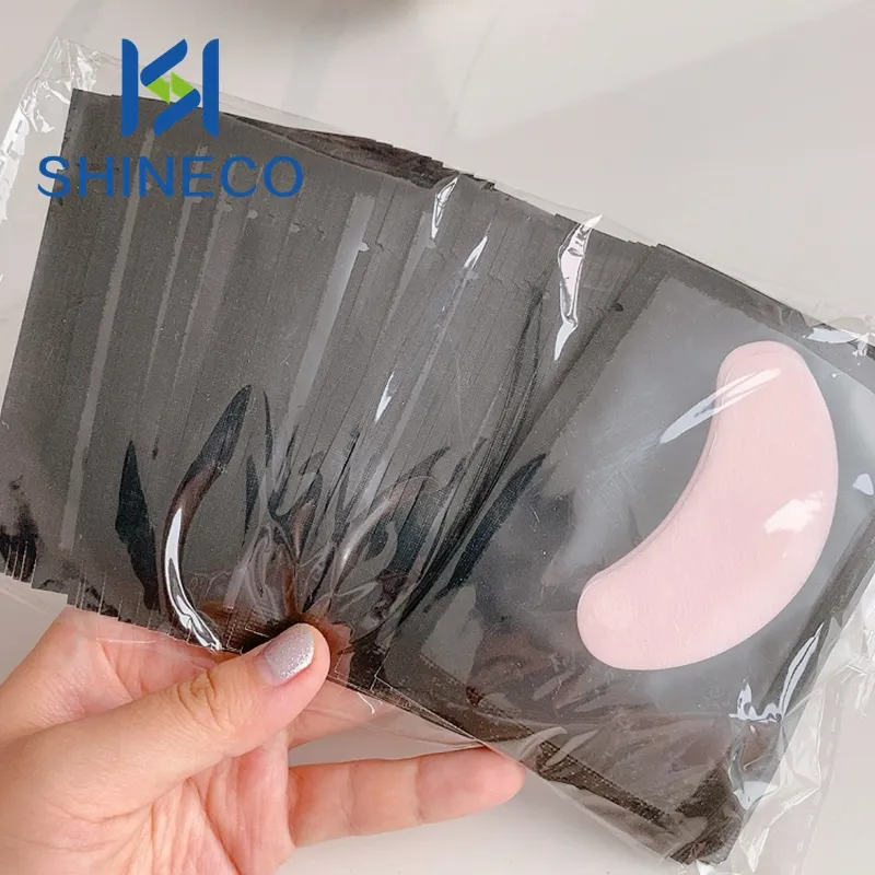 SHINECO Factory Eye Pads Shape Cotton Pads Korean Eye Pads Stickers Patches With Private Label OEM