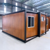 Casa Contenedor de 20 pies, Oficina, Jardín, Vivienda Móvil, Casa Prefabricada Pequeña, Casa Modular Prefabricada, Casa Contenedor Expandible