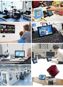 F3APL Lite Tablet Pc Industri Windows, Tablet Quad Core Intel Saku Portabel 4GB 64GB 8 Inci