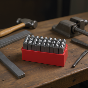 ชุดแม่พิมพ์แกะสลักเฟอร์วี เลตเตอร์ส เอชอาร์ซี 58-60 สำหรับเครื่องมือทำเครื่องหมายบนโลหะ - Product Image 3