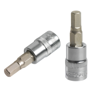 สุดยอด1/4 "ไขควง6จุดผิวโครเมียมซ็อกเก็ตลึกเมตริก hex/torx/squar/spanner สำหรับการซ่อมสามารถปรับแต่ง OEM ได้ - Product Image 1