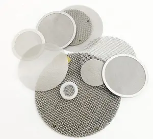 Prix usine sus 304 treillis métallique de thé de filtre d'acier inoxydable de 500 microns à vendre