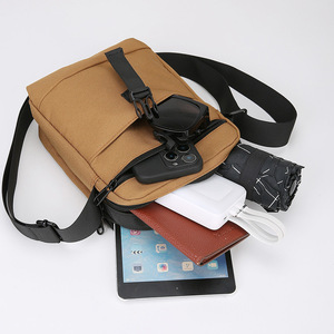 Sac à bandoulière multifonctionnel portable et tendance pour homme, sacoche de téléphone portable en nylon, petit sac de sport décontracté - Product Image 5