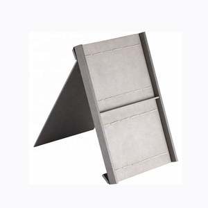 Ban nhạc đồng hồ khay handmade cao quality14 khe da cổ tay Vòng đeo tay ban nhạc đồng hồ Dây đeo hiển thị Khay Đứng - Product Image 6