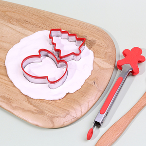 Nouveau produit Ensemble d'outils de cuisson et de pâtisserie de Noël tout-en-un avec disque à pâte <span class=keywords><strong>pour</strong></span> bol à salade <span class=keywords><strong>pour</strong></span> <span class=keywords><strong>les</strong></span> boulangers et la cuisine - Product Image 5