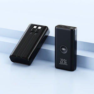 Batterie externe magnétique sans fil mini 10000 mAh avec écran LED portable et câbles intégrés, chargeur 20000 mAh - Product Image 3