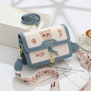 Nuevo bolso dulce de gran capacidad, 2025 bandolera de un solo hombro a la moda y versátil, tendencia Primavera Verano, pequeño cuadrado Sho - Product Image 2